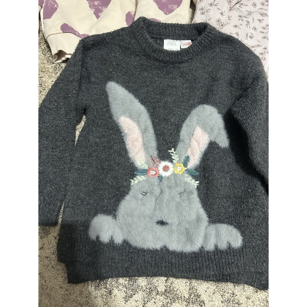 Zara Girls Lot Of 3 Sweaters‎ Size 4 - Picture 2 of 6